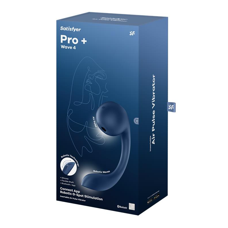 double stimulateur connecte pro wave 4 15 x 35cm 1