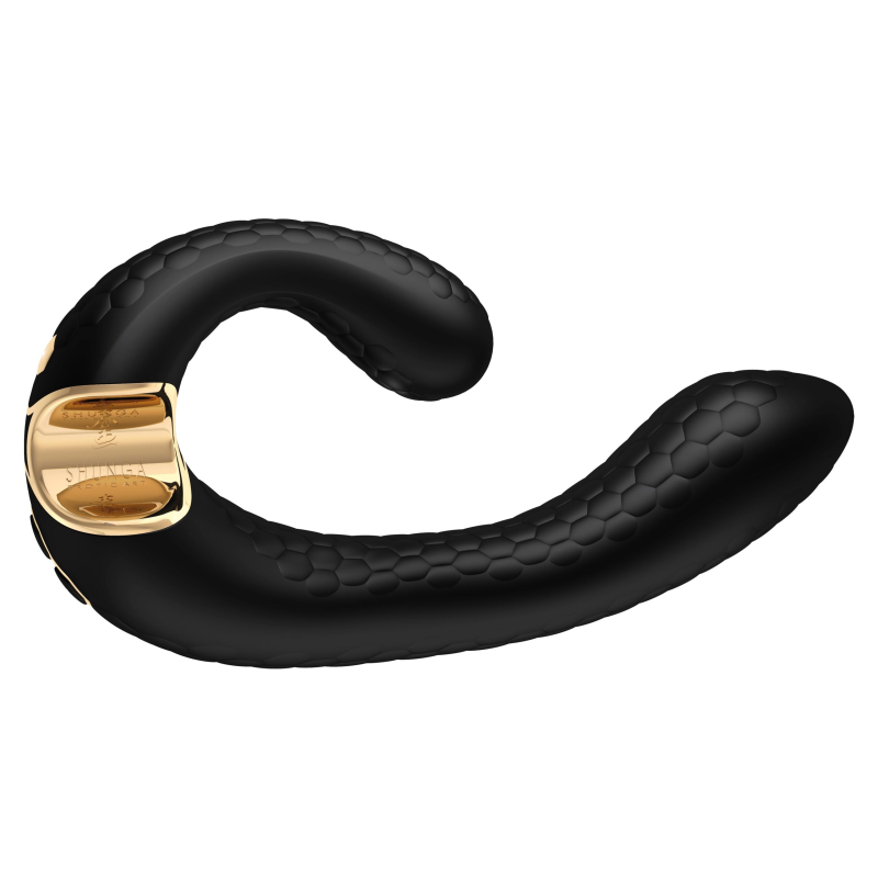double stimulateur intime shunga miyo noir scaled