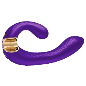 double stimulateur intime shunga miyo violet scaled