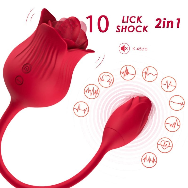 double stimulateur lickclit 6 x 3cm 6