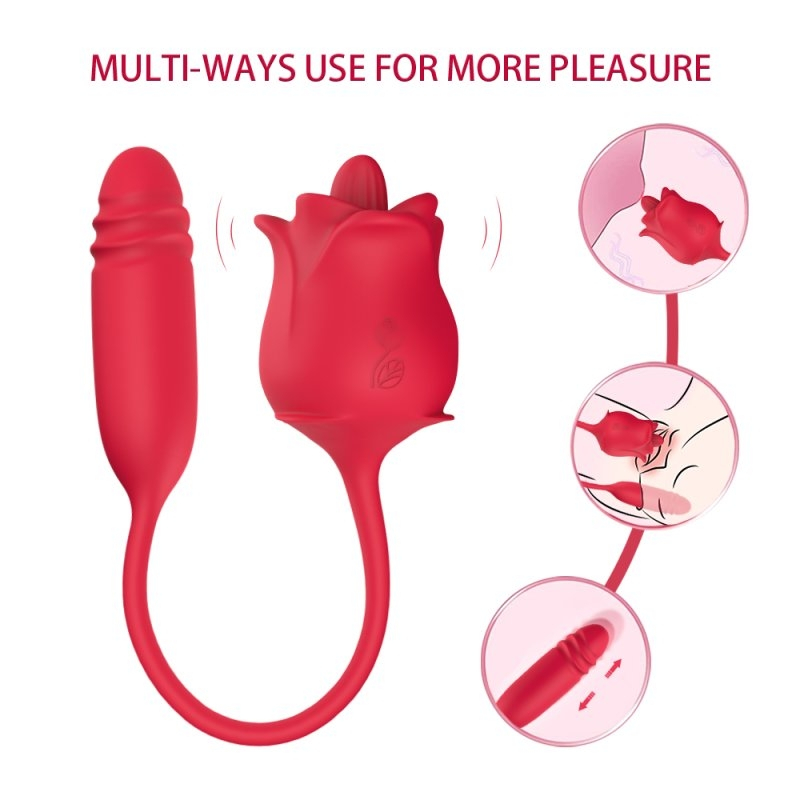 double stimulateur thrustlick 12 x 3cm 6