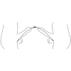 double tige d uretre flexible flexi duo 34cm diametre 8mm 1