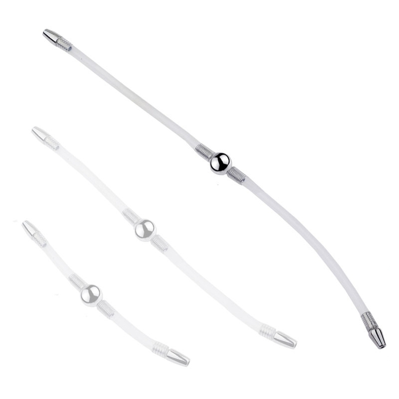 double tige d uretre flexible flexi duo 34cm diametre 8mm