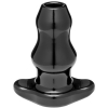 double tunnel plug extra large 14 x 78 cm noir