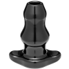 double tunnel plug large noir