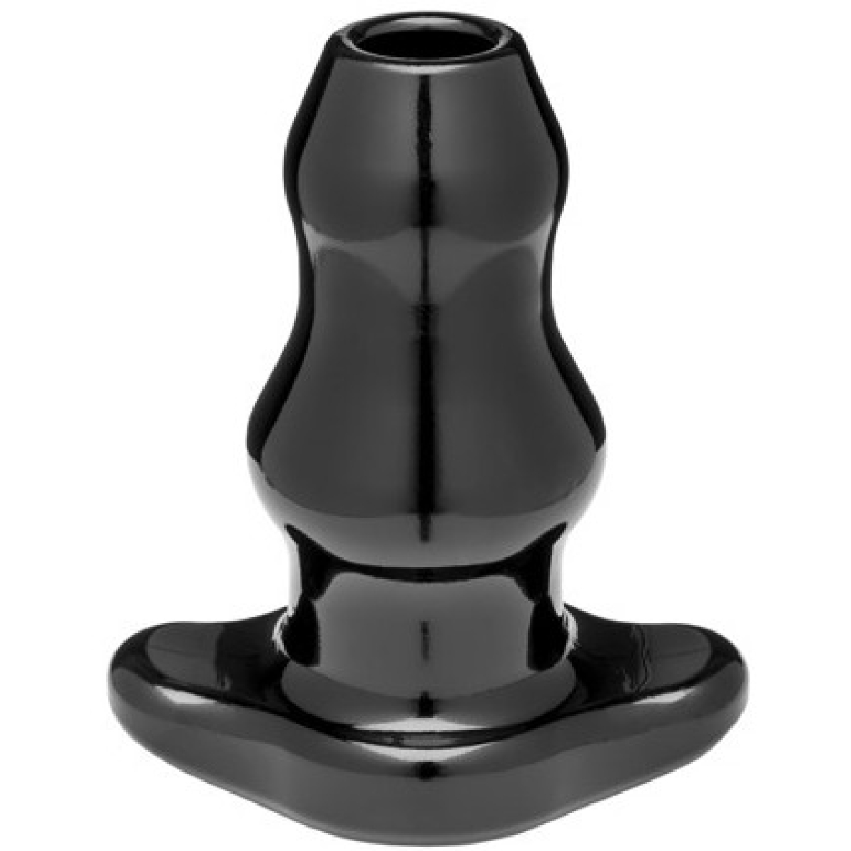 double tunnel plug large noir