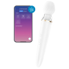 double wand er satisfyer 33cm blanc scaled