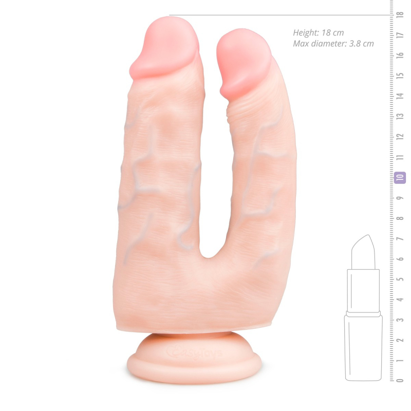 dougle gode avec ventouse 13 x 35cm chair 4