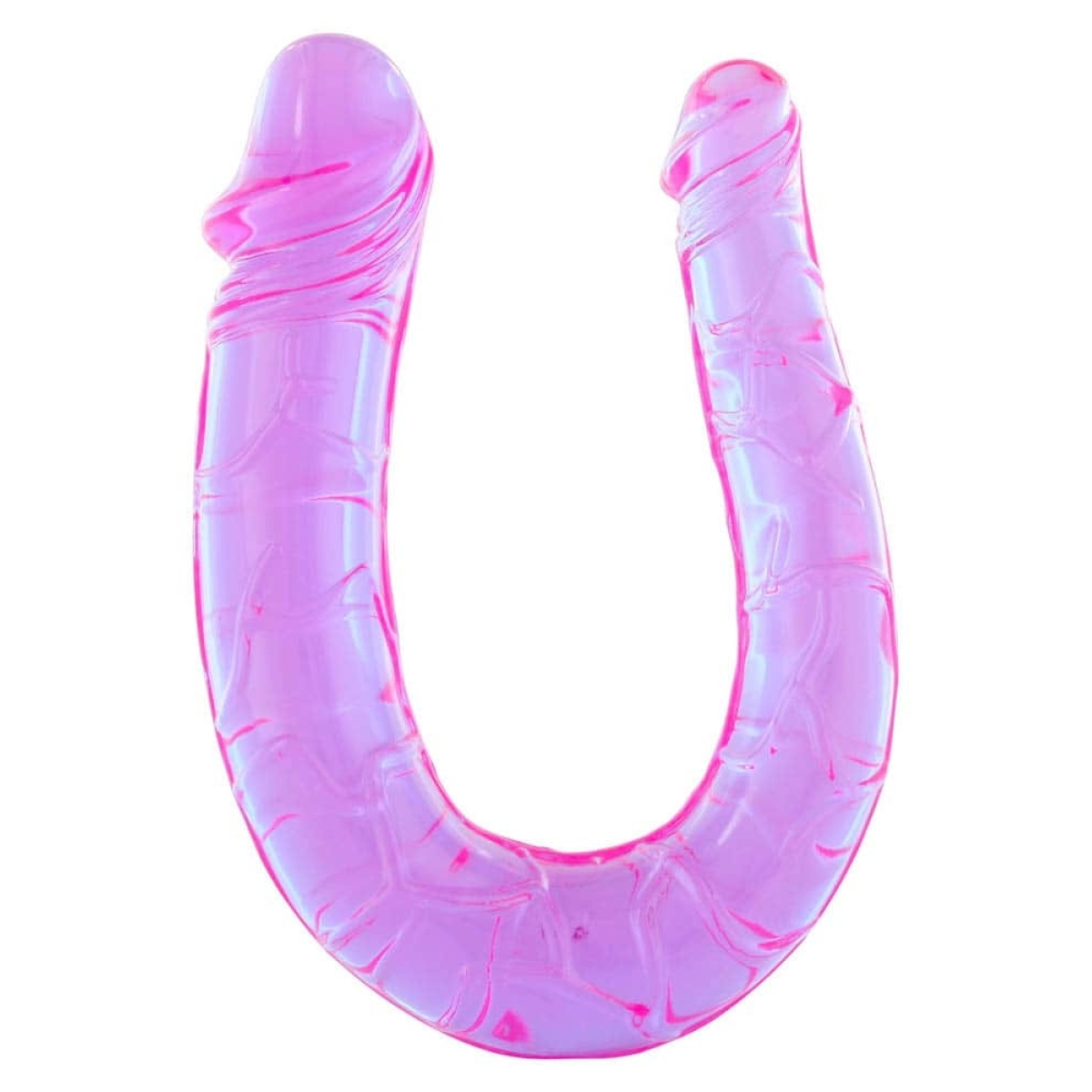 dougle gode twin dong 11 x 34cm violet