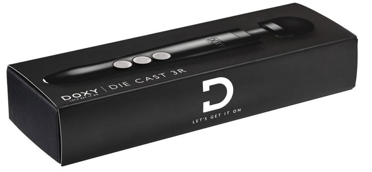 doxy massager doxy die cast 3r reachargeable matt black 1
