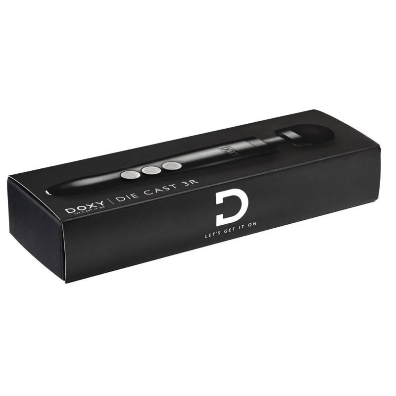 doxy massager doxy die cast 3r reachargeable matt black 1