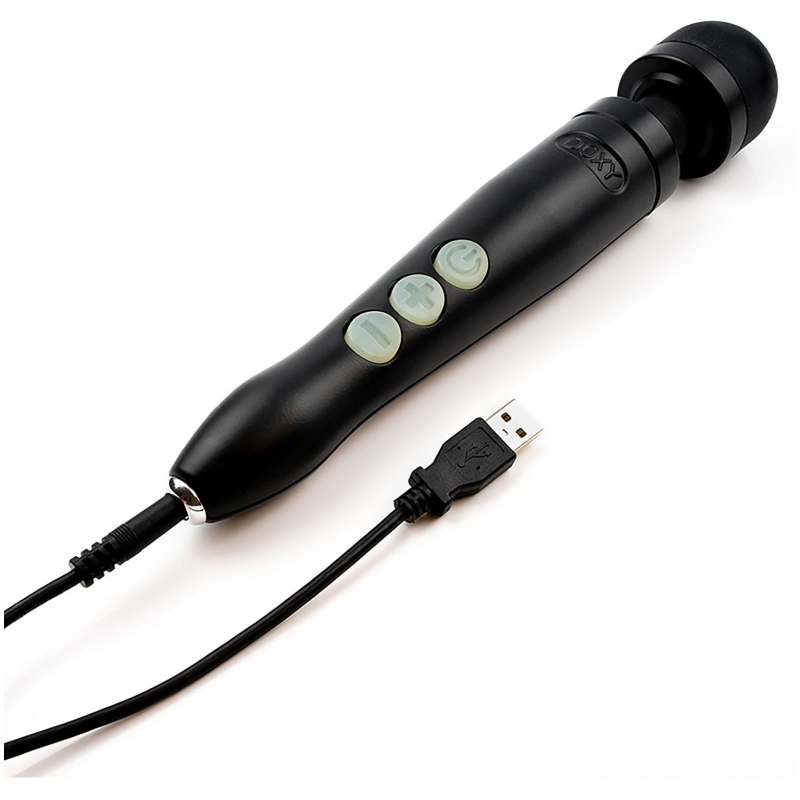 doxy massager doxy die cast 3r reachargeable matt black 3