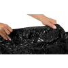 drap housse vinyle fitted sheet 160 x 200 cm noir 1