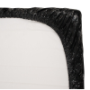 drap housse vinyle fitted sheet 160 x 200 cm noir 2