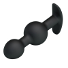 duo heavy balls silicone butt plug 3