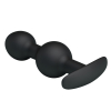 duo heavy balls silicone butt plug 4