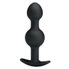 duo heavy balls silicone butt plug 7