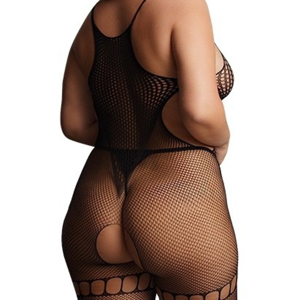 duo net high neck bodystocking 1