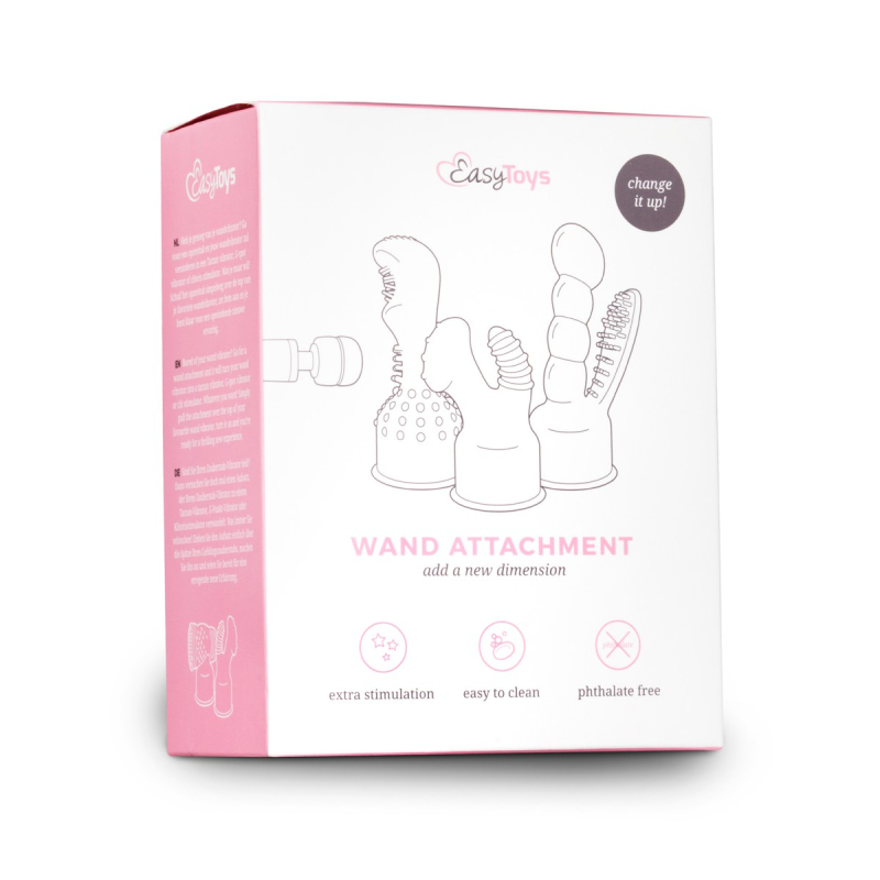 easytoys wand attachment for men clear 2