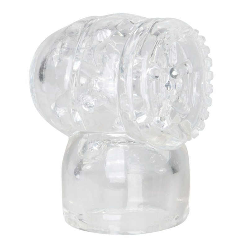 easytoys wand attachment for men clear
