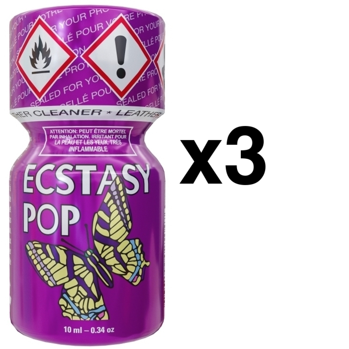 ecstasy pop 10ml x3