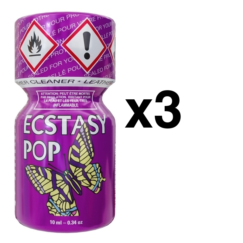 ecstasy pop 10ml x3
