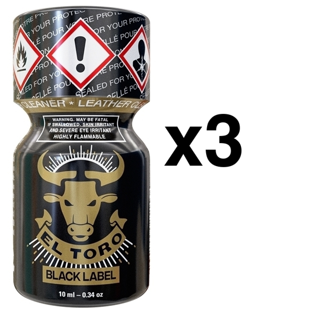 el toro black label 10ml x3