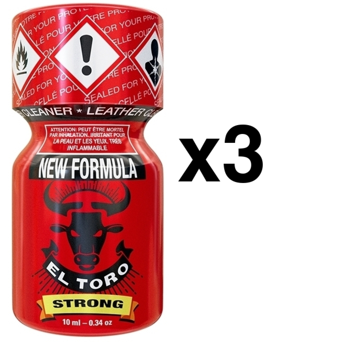 el toro strong 10ml x3