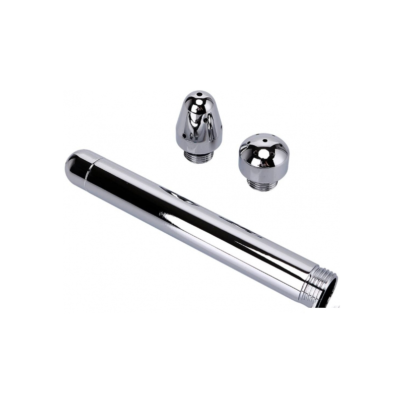 embout de douche alu avec 3 pommes insertion 15 x 27cm 1