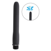 embout de douche silicone black mont 15 x 2cm