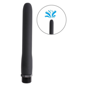 embout de douche silicone black mont 15 x 2cm