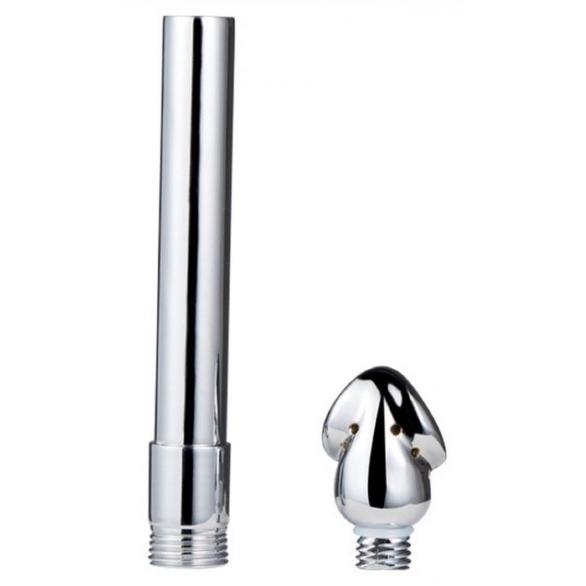 embout de lavement anal chromium 14 x 3cm 4