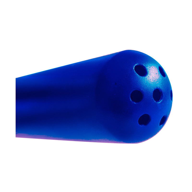 embout de lavement en acier inoxydable metalcolors 15 x 2cm bleu 1