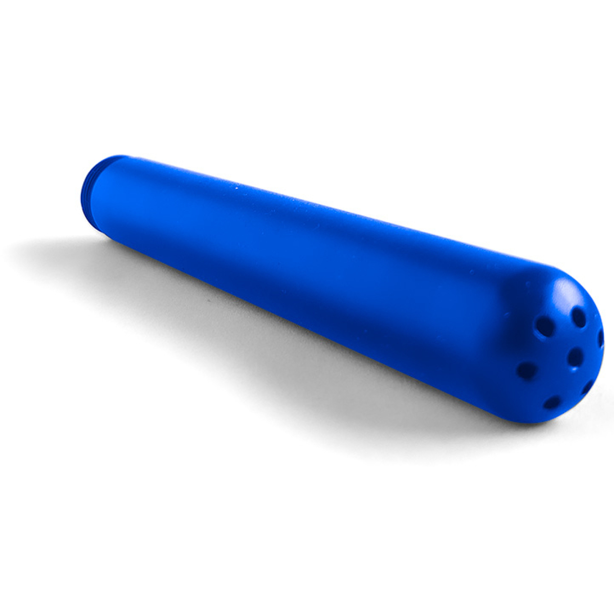 embout de lavement en acier inoxydable metalcolors 15 x 2cm bleu