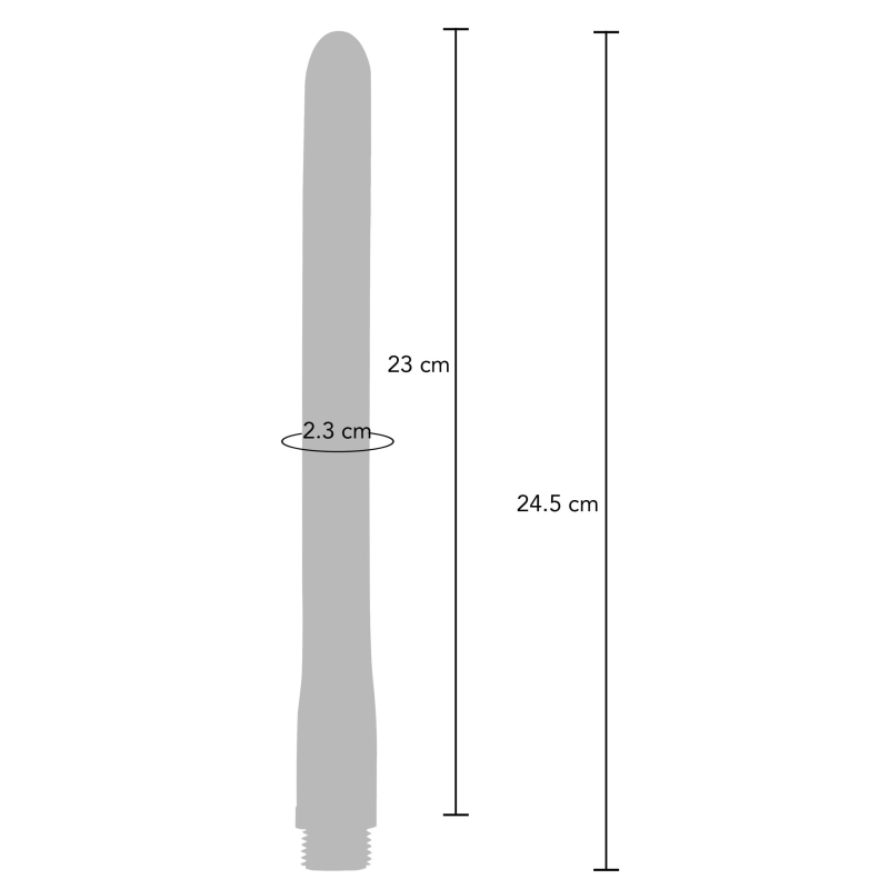 embout de lavement silicone the streamer 23 x 2cm 7 scaled