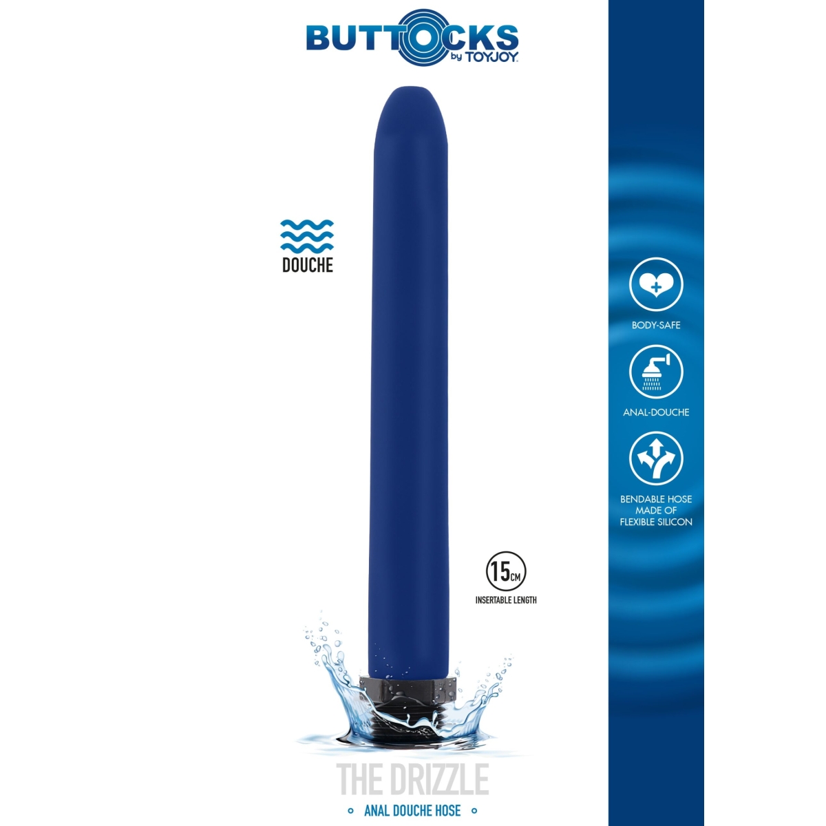 embout de lavement the drizzle 15 x 2cm 5 scaled