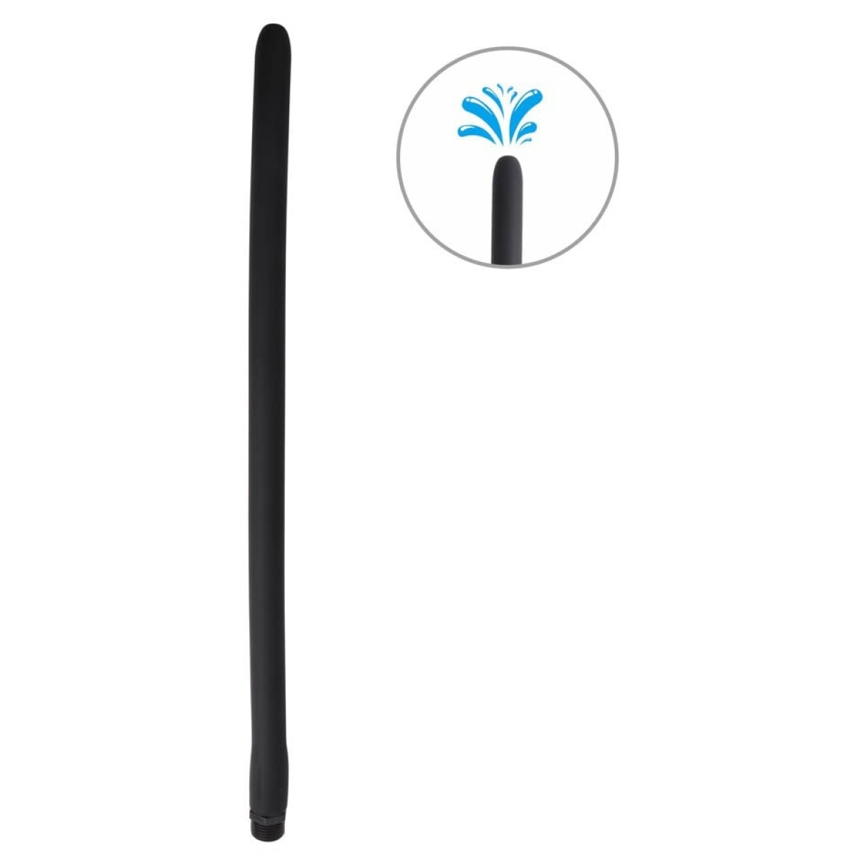 embout de lavement ultra black mont 45 x 2cm