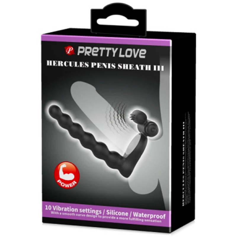 embout de penis hercules pretty love 13 x 25cm 1