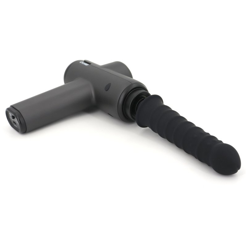 embout gode lineo pour pistolet de massage 13 x 35cm 3