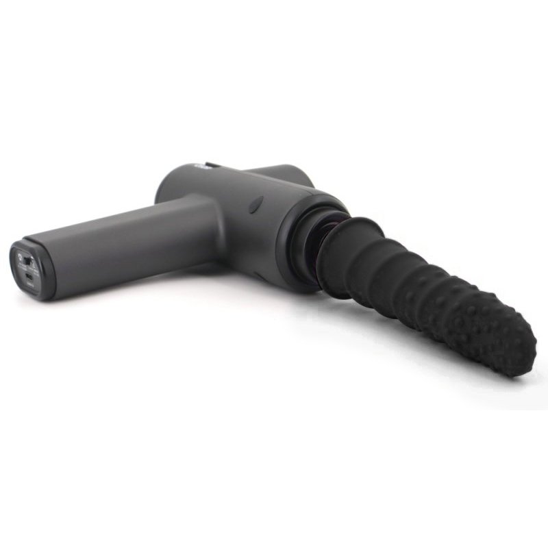 embout gode tonglo pour pistolet de massage 13 x 37cm 2