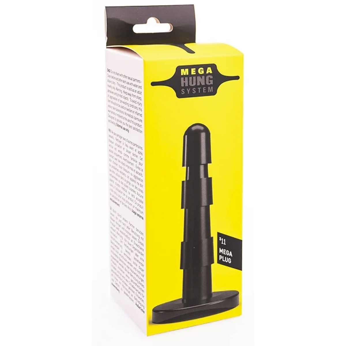 embout mega strap on insert hung system noir 1