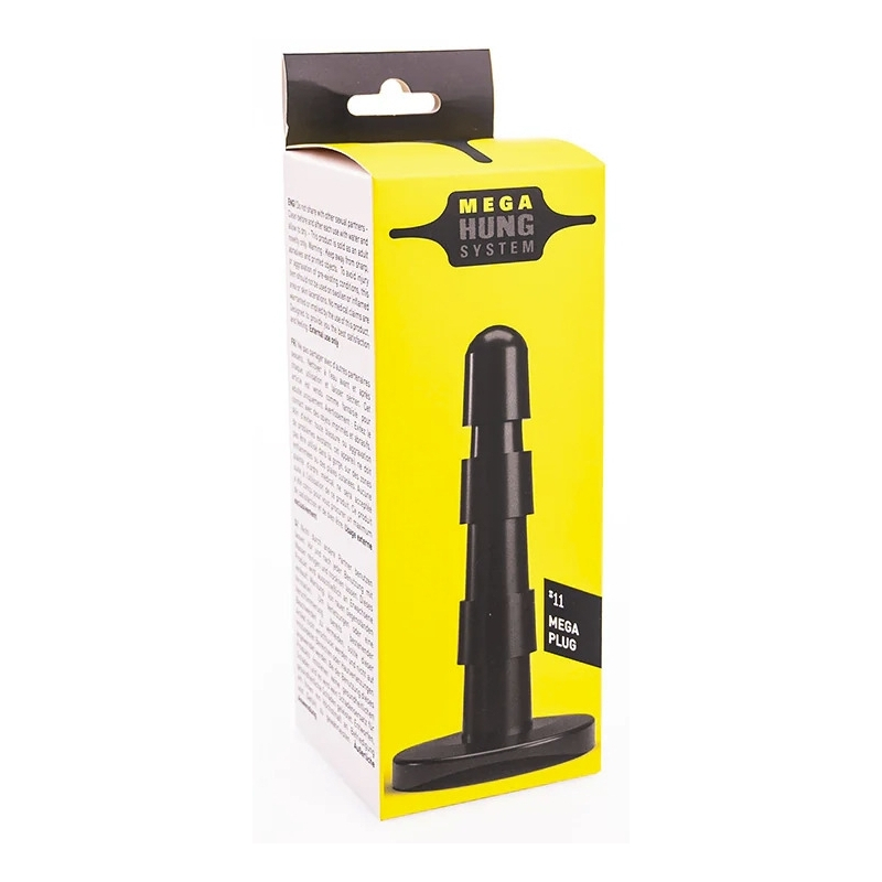 embout mega strap on insert hung system noir 1