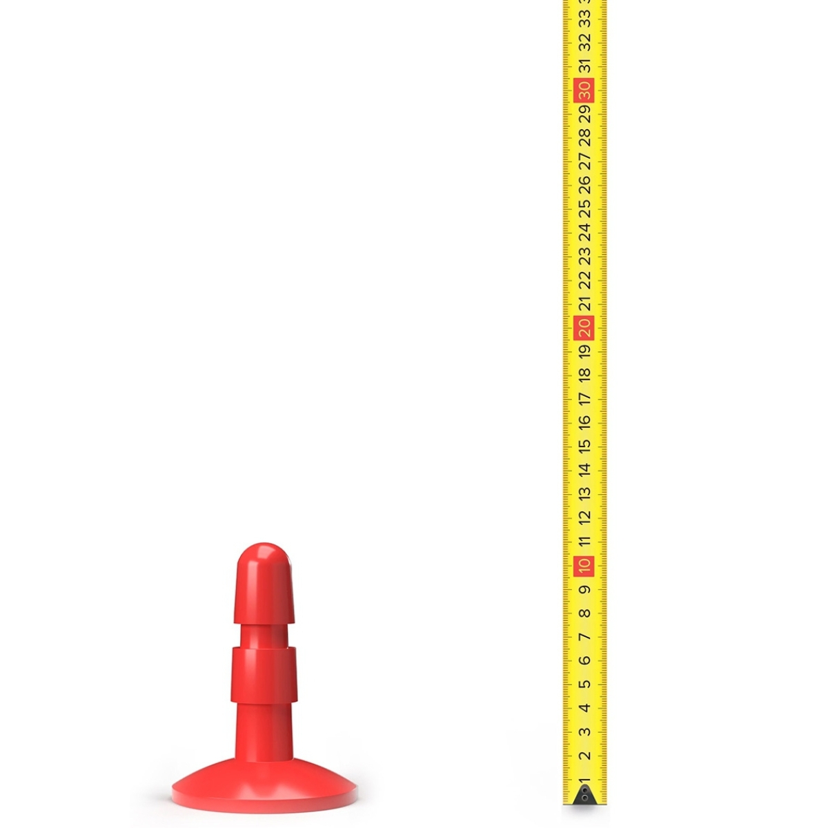 embout ventouse suction cup hung system rouge 1