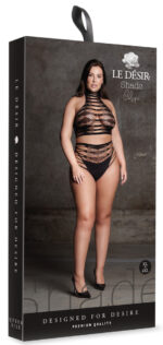 ensemble 2 pieces grande taille carpo noir 1