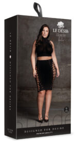 ensemble 2 pieces grande taille kala noir 1