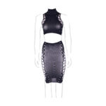 ensemble 2 pieces grande taille kala noir 7