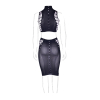 ensemble 2 pieces grande taille kala noir 8