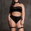 ensemble 3 pieces grande taille ananke noir