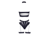 ensemble 3 pieces grande taille ananke noir 5