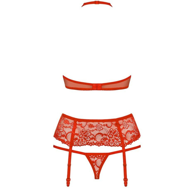 ensemble 3 pieces kalicy rouge 2